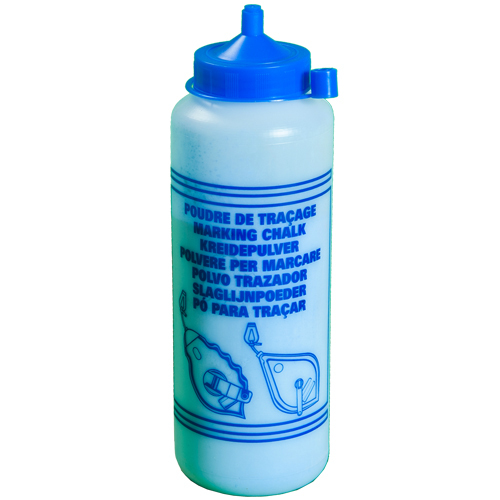 High quality red chalk line powder – 1 Kg plastic jar - Dimos